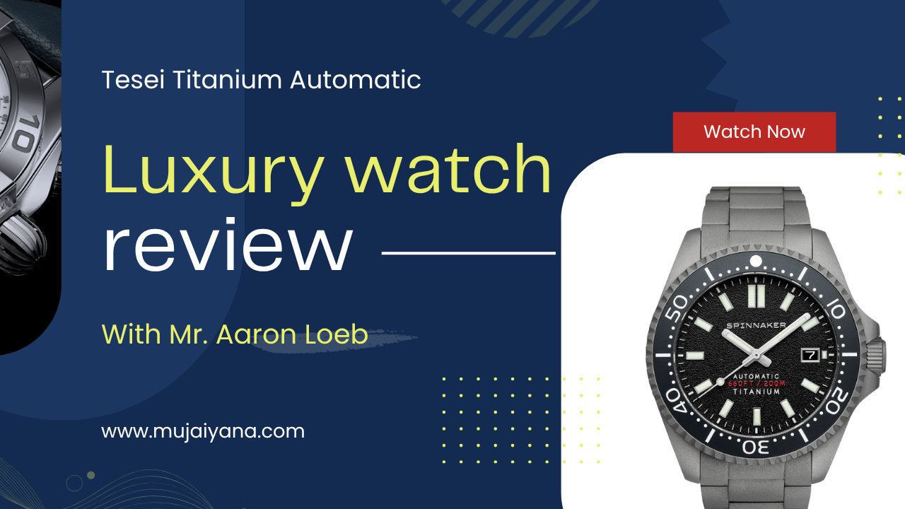 Tesei Titanium Automatic – A Modern Dive Watch Built for Style & Performance