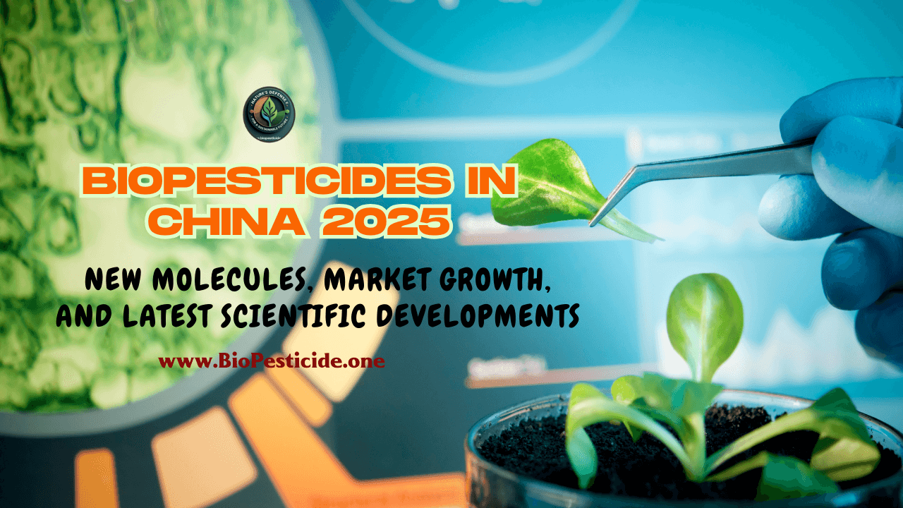 Biopesticides in China 2025: New Molecules, Market Growth, and Latest Scientific Developments